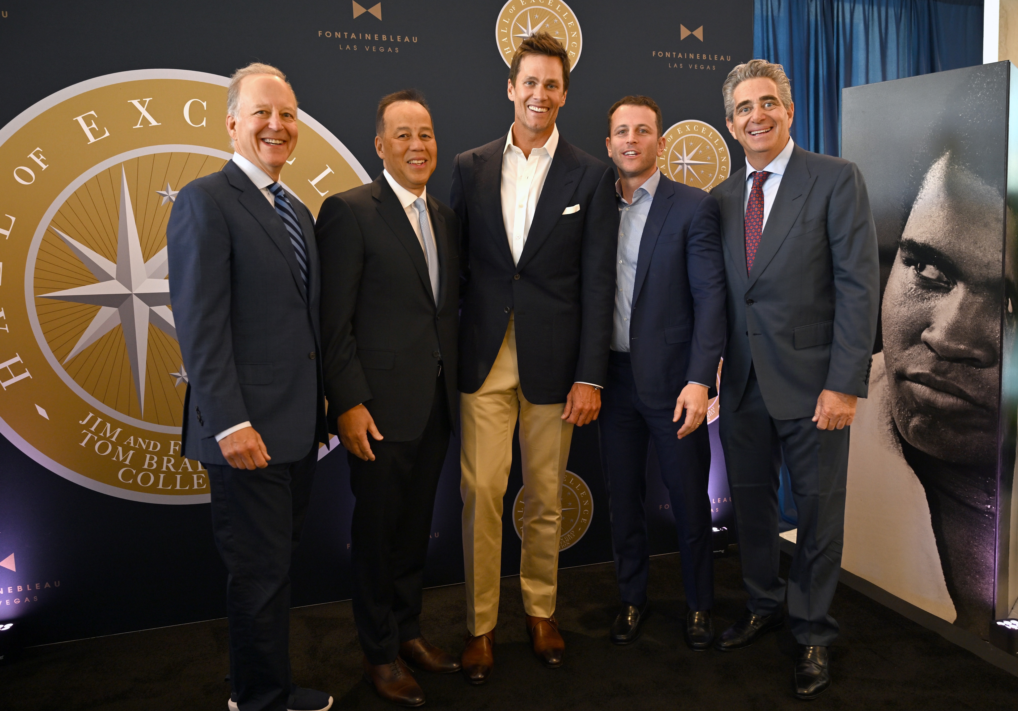 Tom Brady, Jim Gray and Jeffrey Soffer Unveil Hall of Excellence at Fontainebleau Las Vegas was posted to the gallery